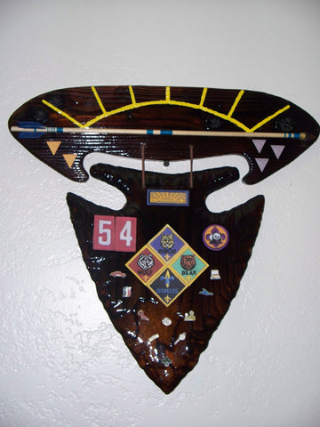 Arrow of Light awards plaque